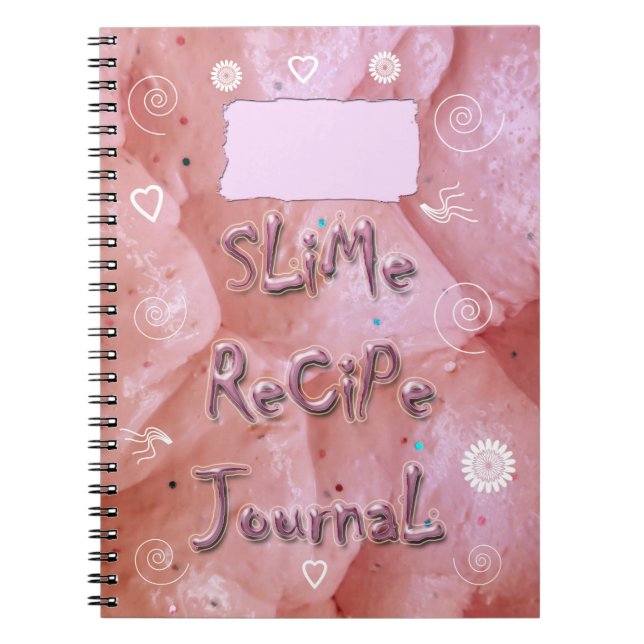 Slime Recipe Journal (Front)