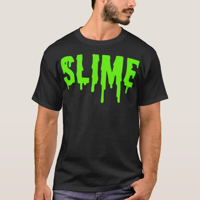 Slime Shirt  Green Slime Gift  Slime Gear  (Front)