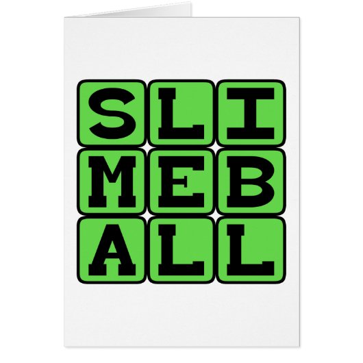 Slimeball, Disgusting Creep Cards (Front)