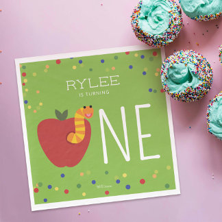 Slimey Sesame Street First Birthday Napkins