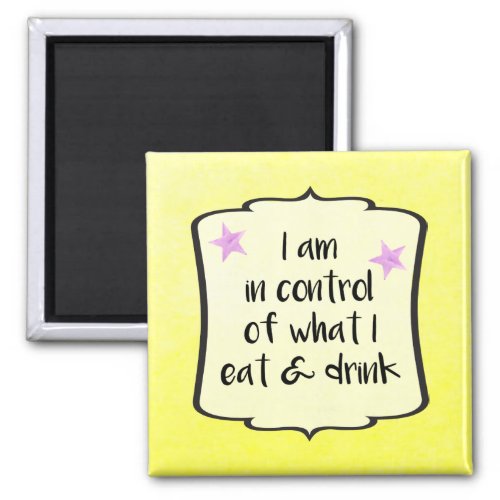 Slimming Club Weight Loss Affirmation Mantra Magnet