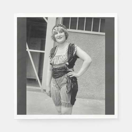 Slimming Stripes 1920s Napkins
