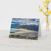 Slims River Yukon Territory  Card (Yellow Flower)