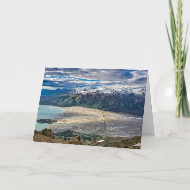 Slims River Yukon Territory  Card (Front)