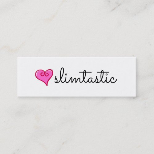 Slimtastic Plexus Slim "Skinny" Business Cards