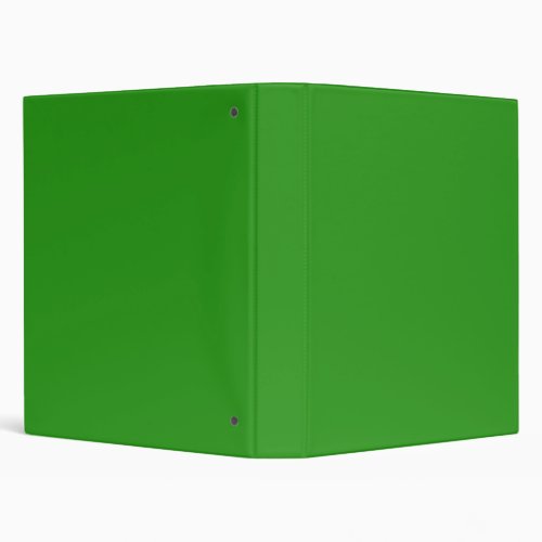 Slimy Green Solid Color 3 Ring Binder