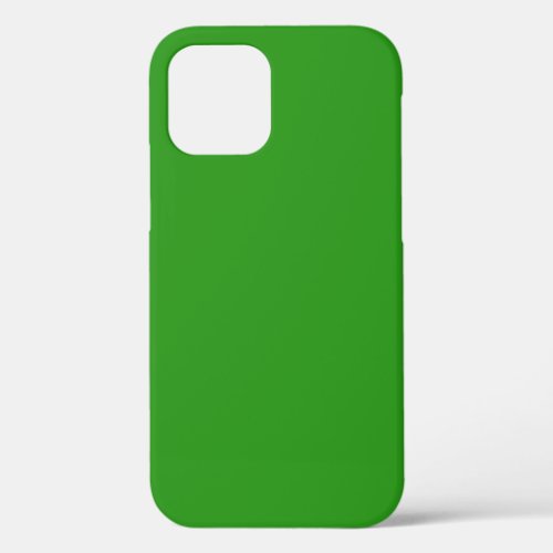 Slimy Green Solid Color iPhone 12 Case