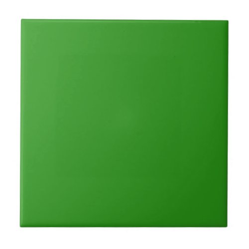 Slimy Green Solid Color Ceramic Tile