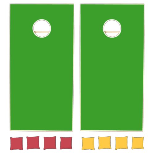 Slimy Green Solid Color Cornhole Set