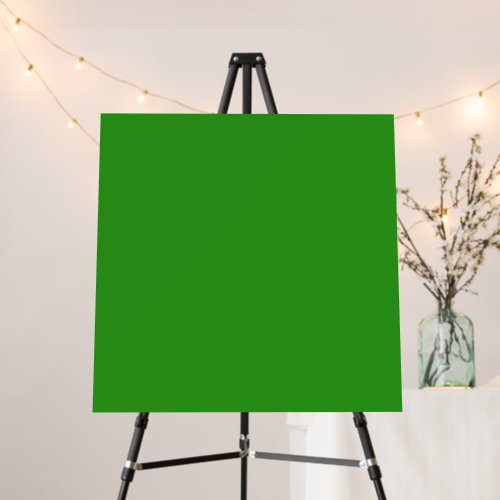 Slimy Green Solid Color Foam Board