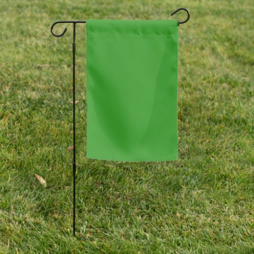 Slimy Green Solid Color Garden Flag