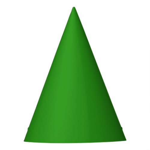 Slimy Green Solid Color Party Hat