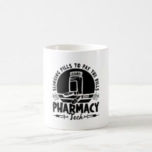 Slinging Pills Pharmacist Pharmacy Technician Gift Coffee Mug
