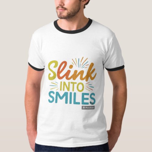 Slink into Smiles boys tshirt design 