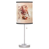 Slinky - Dachshund dog - Doxie Table Lamp (Left)