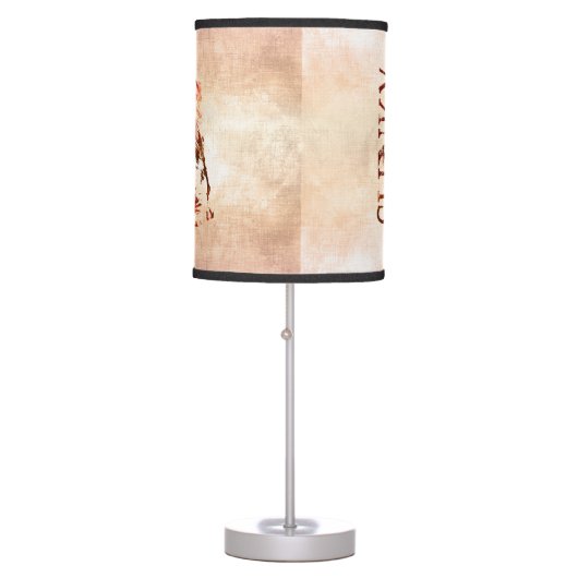 Slinky - Dachshund dog - Doxie Table Lamp (Front)