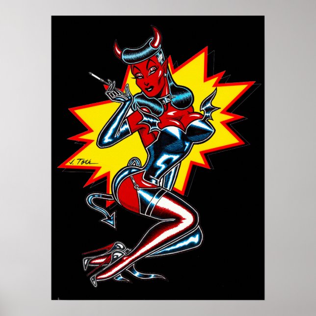 Slinky She-Devil Poster (Front)