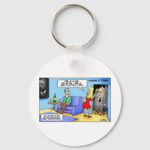 Slip Into A Teddy..Roosevelt Funny Gifts Mugs Etc Keychain