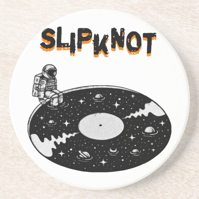slipknot visual art coaster (Front)