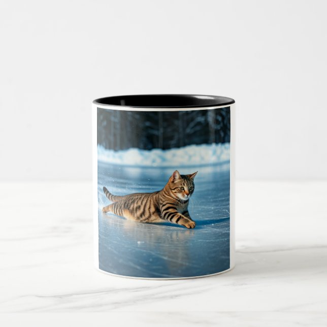 Slippery Cat Adventure Mug (Center)