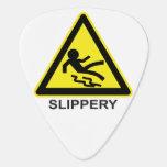 Slippery Hazard Guitar Pick at Zazzle