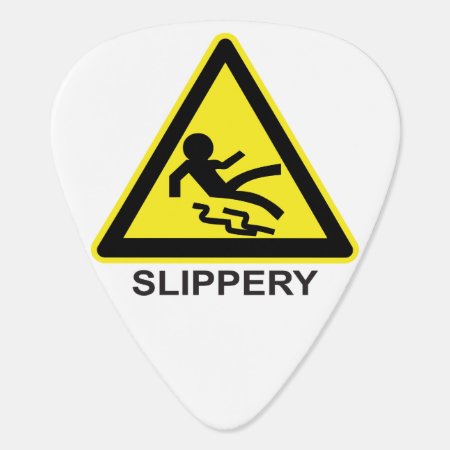 Slippery Hazard Guitar Pick