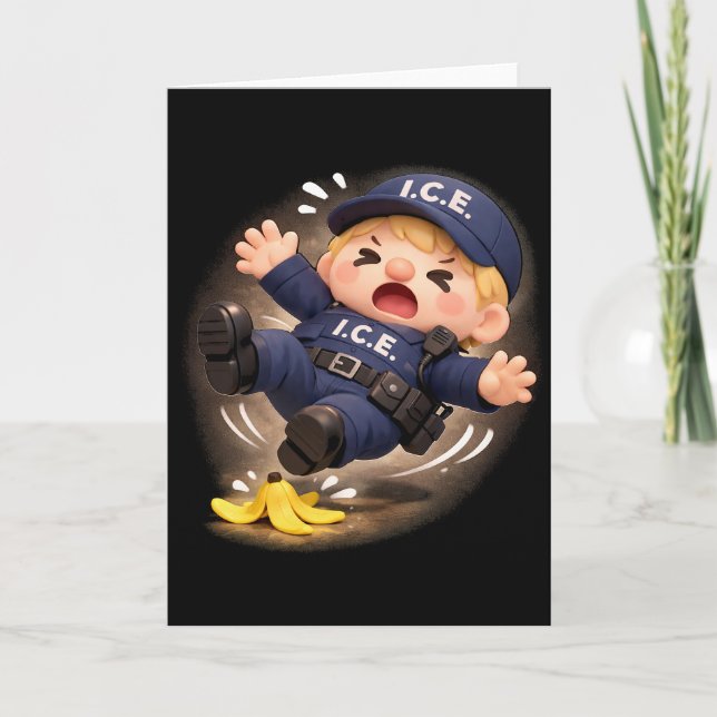 Slippery When Wet Card (Front)