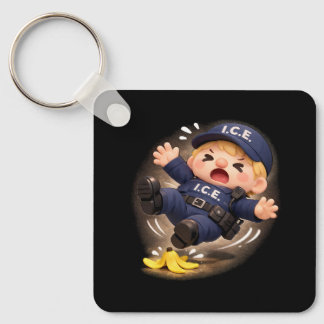Slippery When Wet Keychain