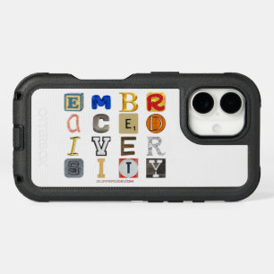 SlipperyJoe embrace diversity metaphor LGBTQIA glo iPhone 16 Case