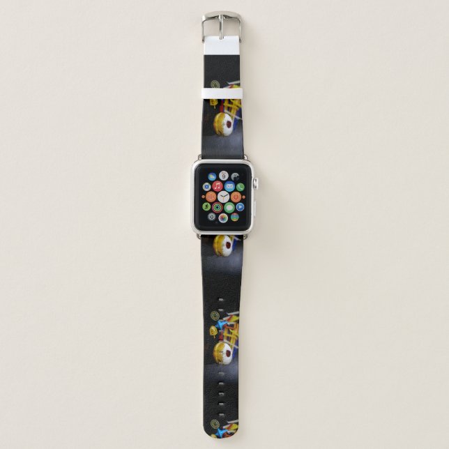 SlipperyJoe Hanukkah symbolic still life holiday e Apple Watch Band (Front)