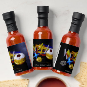 SlipperyJoe Hanukkah symbolic still life holiday e Hot Sauces