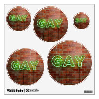 SlipperyJoe illuminated gay neon sign bright vivid