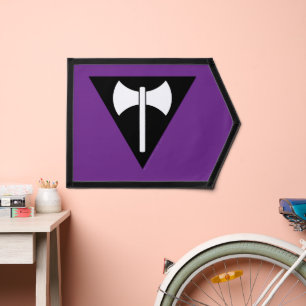 SlipperyJoe lesbian pride flag powerful gay femini