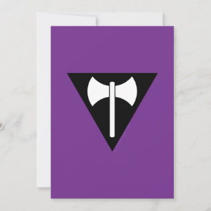 SlipperyJoe lesbian pride flag powerful gay femini Holiday Card