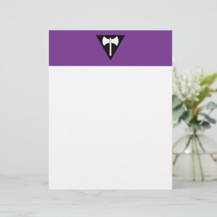 SlipperyJoe lesbian pride flag powerful gay femini Letterhead