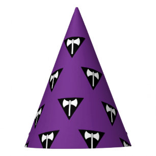 SlipperyJoe lesbian pride flag powerful gay femini Party Hat
