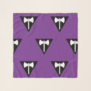 SlipperyJoe lesbian pride flag powerful gay femini Scarf