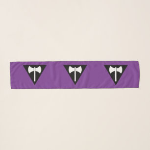 SlipperyJoe lesbian pride flag powerful gay femini Scarf