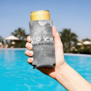 SlipperyJoe love has no color race skin-tone bound Seltzer Can Cooler