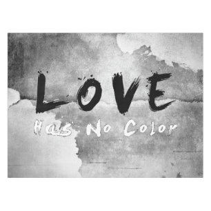 SlipperyJoe love has no color race skin-tone bound Tablecloth