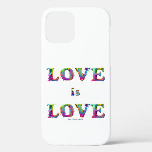 SlipperyJoe love is love dripping melting dynamic iPhone 12 Pro Case