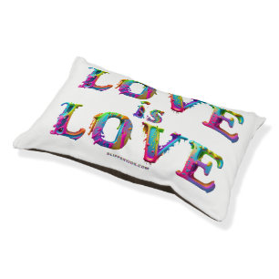 SlipperyJoe love is love dripping melting dynamic  Pet Bed
