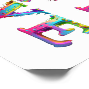 SlipperyJoe love is love dripping melting dynamic Temporary Tattoos