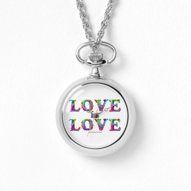 SlipperyJoe love is love dripping melting dynamic  Watch (Front)