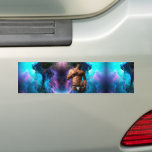 SlipperyJoe muscular man underwear bulge vibrant h Bumper Sticker