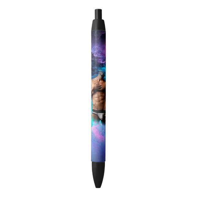 SlipperyJoe muscular man underwear bulge vibrant h Pen (Front Vertical)