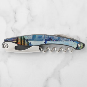 SlipperyJoe NYC graffiti moon surrounded swirling Waiter's Corkscrew