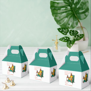 SlipperyJoe socializing drinking party vintage wom Favor Boxes