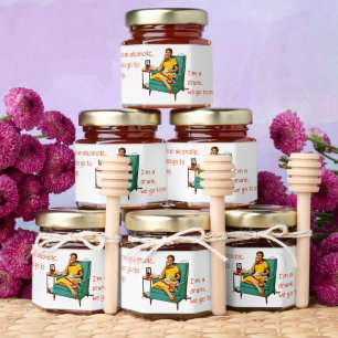 SlipperyJoe socializing drinking party vintage wom Honey Jar Favors