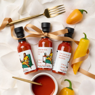 SlipperyJoe socializing drinking party vintage wom Hot Sauces